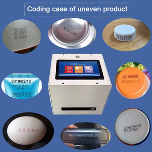 Neue Batch-Codier maschine für statische Desktop-Tinten strahl drucker für Flaschen boden und Karten druck - Product Image 6