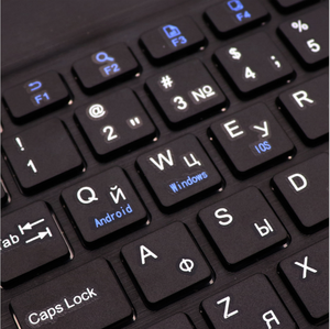 Can Make Spanish Russian <strong>Keyboard</strong> <strong>bluetooth</strong> Slim Mini Wireless <strong>Keyboard</strong> for Mobile Phones, Can Be <strong>with</strong> Mouse Together - Product Image 5