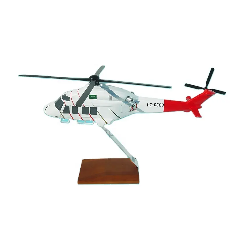 AB-139 27 سنتيمتر هليكوبتر نموذج الراتنج ل Gif البند