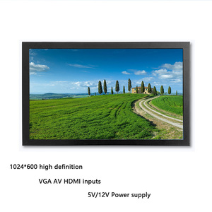 Modulo display LCD super sottile da 7 pollici 1024*600 ad alta definizione senza touch screen vga hd av monitor di controllo industriale - Product Image 5