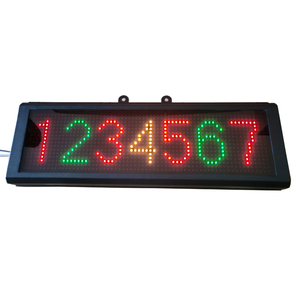 Letrero LED pequeño para interiores, pantalla LED programable de doble color, cartelera LED de x 64 puntos, tablero de publicidad, pantalla LED de desplazamiento - Product Image 6