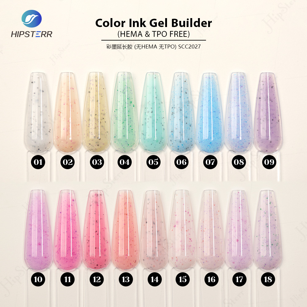Gel de construction couleur (Sans HEMA ni TPO)
