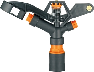 1英寸室外花园洒水器，具有360度旋转灌溉功能 - Product Image 4