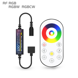 5-24 В светодиодные полосы мини-контроллер один цвет CCT RGB RGBW RGBCCT изменение цвета с радиочастотным пультом дистанционного управления светодиодный контроллер полосы