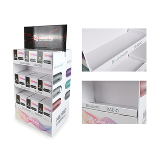 Tùy Chỉnh Loa Không Dây 2 Side Tông Hiển Thị Sàn Kệ Cửa Hàng Pallet Hiển Thị Chuột Sóng Hiển Thị Các Tông Đứng - Product Image 2