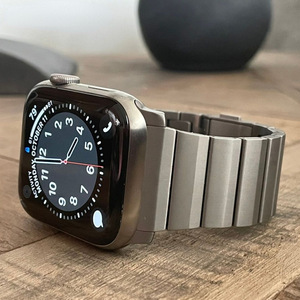 High Quality Pure Titanium Bands for <strong>Apple</strong> Watch Adjustable Strap for <strong>Apple</strong> Watch 41mm 45mm Removable Bracelet - Product Image 3