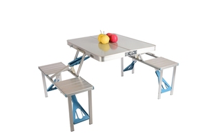 Bán Buôn Ghế Đẩu Bàn Gấp Tích Hợp Chất Lượng Ghế Gấp Ngoài Trời OEM Ghế Dự Tiệc Hội Nghị Ăn Tối Dã Ngoại Căng Tin Bệnh Viện Trường Học - Product Image 3