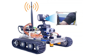 WIFI Video Intelligent Car Robot Smart Car Robot Raspberry Pi Education Robot