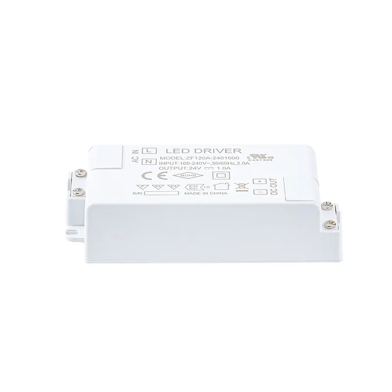 Weiß 48VDC 0,5a 24W Ultra dünner Eingang 100V Konstant spannung ip20 LED-Netzteil-Treiber für LED-Innen streifen beleuchtung