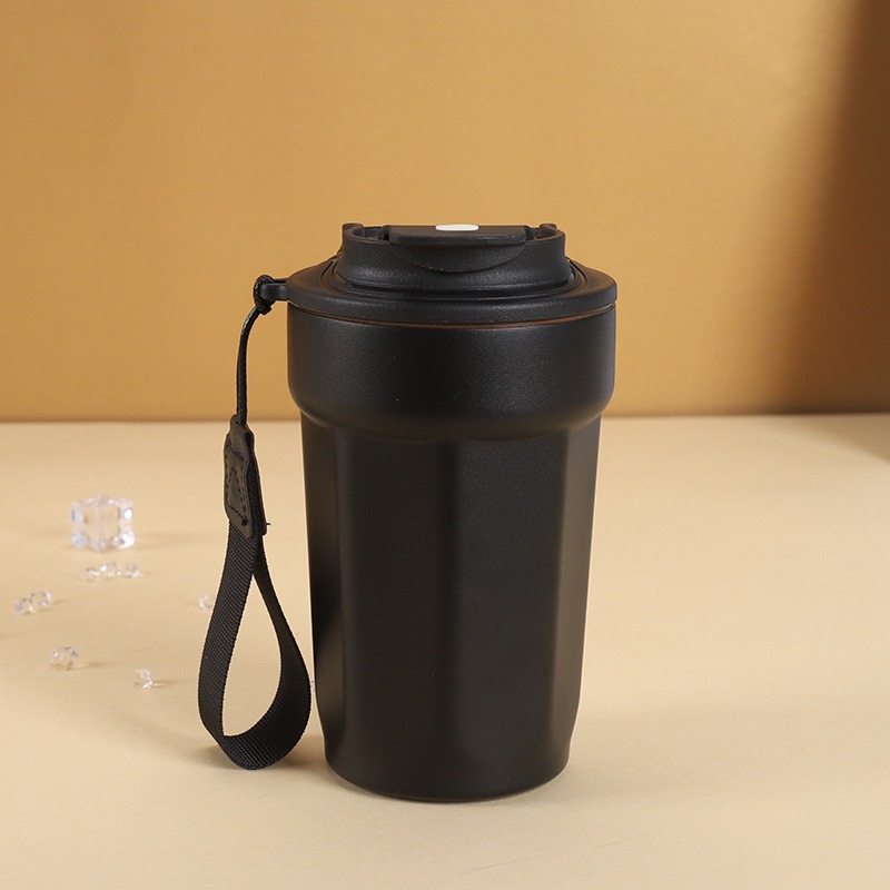 Octagonal Black - 450ml Seamless Inner Liner