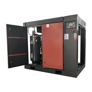 50 HP sekrup putar penggerak kecepatan variabel kompresor udara tiga fase 460-480 <span class=keywords><strong>volt</strong></span> <span class=keywords><strong>240</strong></span> CFM daya AC dengan Motor dan pendingin udara - Product Image 6