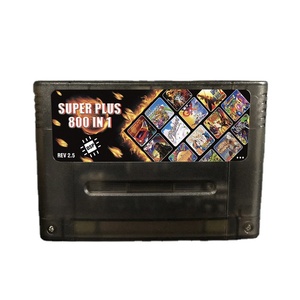 SNES16ビットゲームコンソールトップギア3000マリオスカート用の新しいスーパーDSPチップゲームカード800in1ゲームカートリッジ - Product Image 1