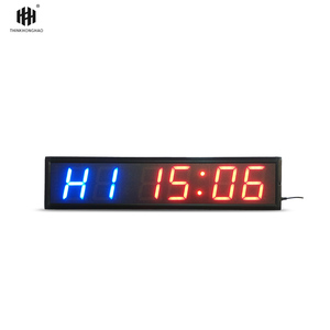 4 pollici Design moderno Mini digitale conto alla rovescia Timer elettrico Sport con Display a LED 220v orologi da parete - Product Image 2