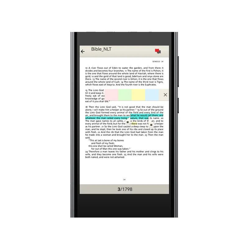 Библия плеер с 4-дюймовым красочным экраном Android 8,1 система mp3-плеер