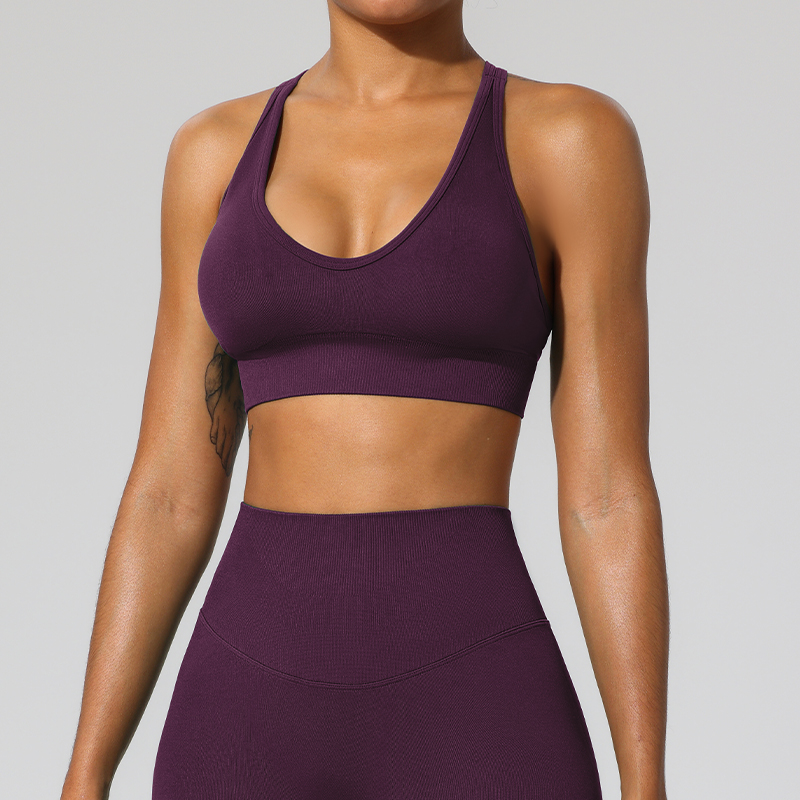 Sujetador morado uva