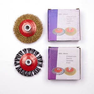 Diy Industrial Cleaning Steel <strong>Wheel</strong> Type Curved Copper <strong>Wire</strong> <strong>Brush</strong> Oem Supported for Ship Rust Removal & <strong>Polishing</strong>