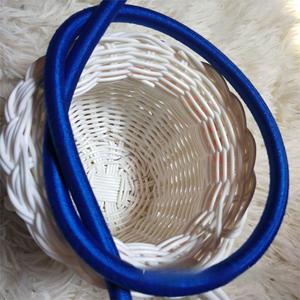 8MM colorido trançado redondo elástico látex Bungee estiramento bagagem gancho corda