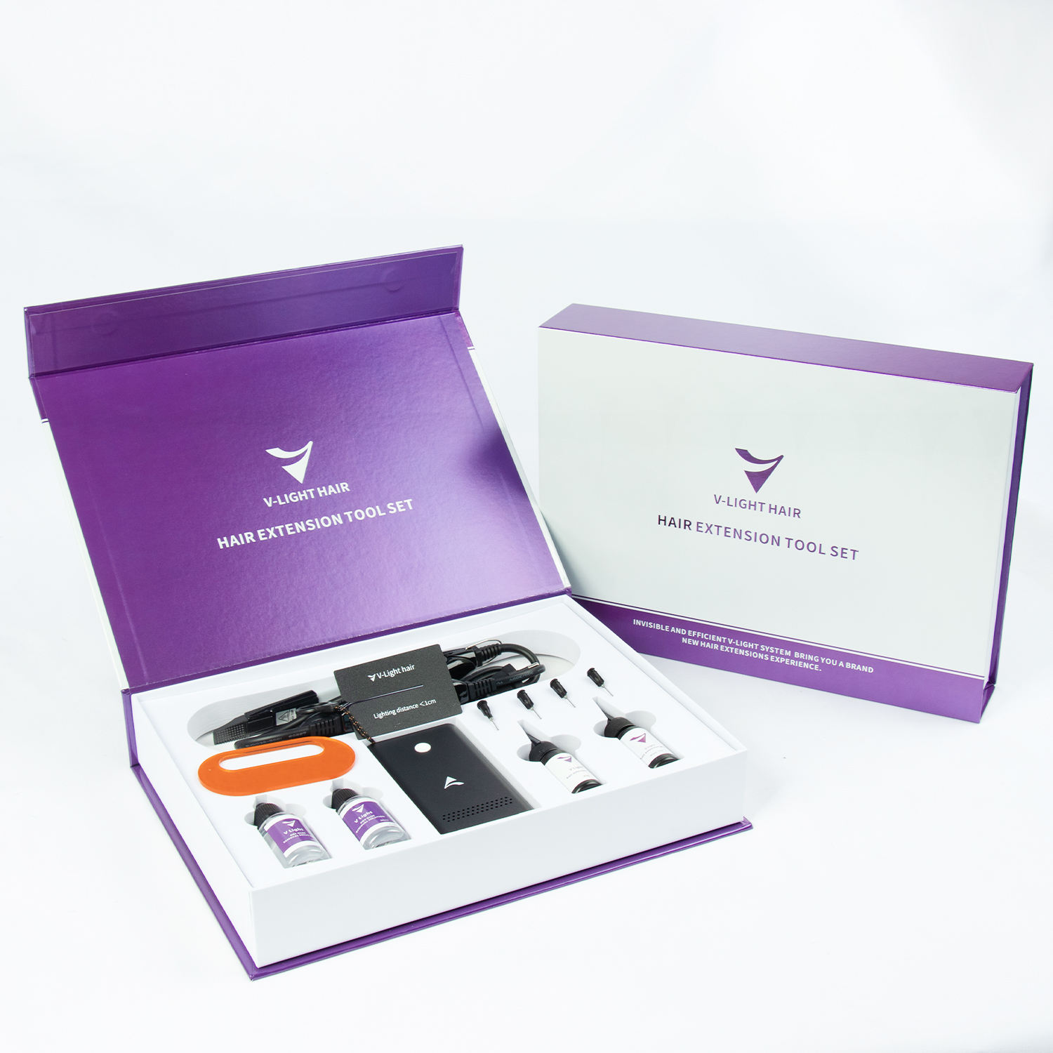 Kit d'extensions capillaires régulières V Light