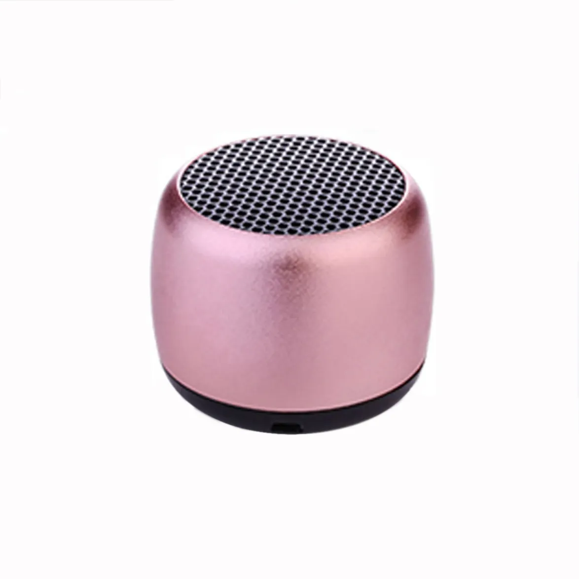 Venda quente M1 Metal Grande Som Portátil Mini Speaker Pequeno Sem Fio Azul dente Alto-falantes com Tamanho Coin