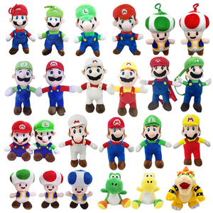 חמוד סופר <span class=keywords><strong>luigi</strong></span> mario צעצוע מריו לואי נינטנדו דמות אנימה ממולאים צעצועים לילדים מתנות