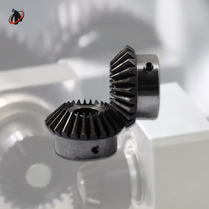 Piñón de engranaje de acero personalizado, engranaje cónico, transmisión de Metal, fabricante de engranajes helicoidales