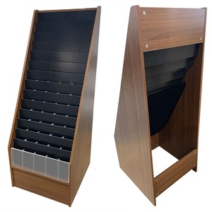 Tùy chỉnh nhiều lớp sàn Tạp Chí giá Brochure chủ hiển thị MDF thiệp chúc mừng hiển thị đứng cho các hiệu sách - Product Image 3