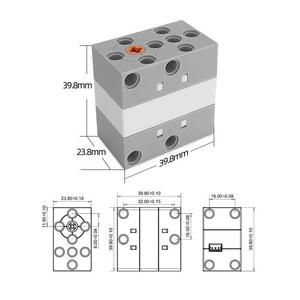2kg debriyaj yapı taşı direksiyon dişlisi sessiz iki yönlü Microbit Servo Motor Le yüksek iki eksenli PWM direksiyon dişlisi ile uyumlu - Product Image 4