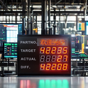 Jhering indoor fabrik output zählen elektronisches signage verwalten digitales panel led-bildschirm display platte - Product Image 5