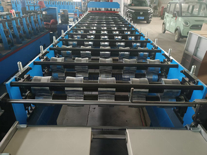 Tốt nhất bán tráng men ngói cuộn tạo thành máy gạch máy móc lợp ngói Máy làm - Product Image 6