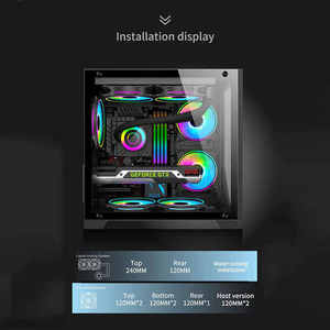 OEMデザインコンピューターケースPcゲーミングUSB3.0M-ATX/ITXケースコンピューターケース & デスクトップ用タワー - Product Image 5