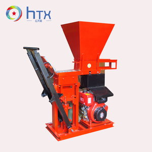 Pequeña escala automática enclavamiento de ladrillos de arcilla de la máquina de fabricación de bloques de hormigón - Product Image 2