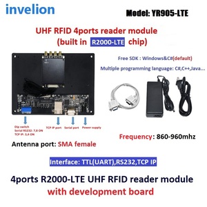 Long Distance 4 Ports R2000-LTE <strong>Uhf</strong> <strong>Rfid</strong> <strong>Reader</strong> <strong>Module</strong> TTL UART RJ45 12V for <strong>Raspberry</strong> <strong>Pi</strong> Embedded System Asset Tracking - Product Image 6