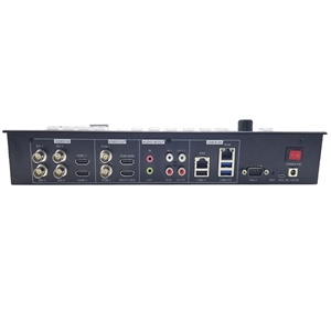Alta calidad 4 SDI 2 H DMI 2 entradas compatibles con IP Conmutador de video HD de 8 canales para TV Multiview Live Broadcast video Mixer