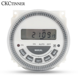 TM619 AC 220V 230V 240V Digital LCD Power Timer Programmier bares Zeit schalt relais 16A - Product Image 1