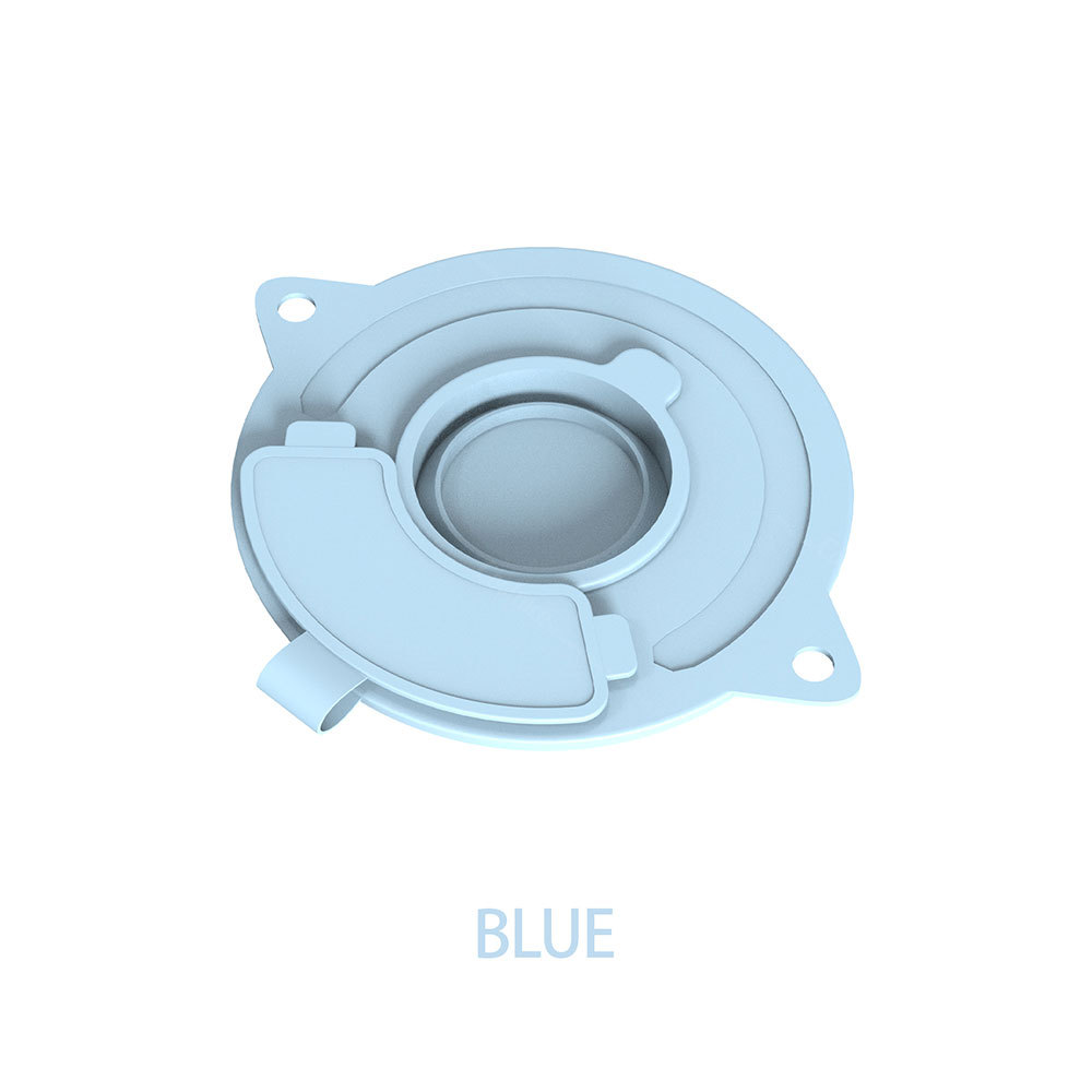 Bleu avec tasse à mesurer
