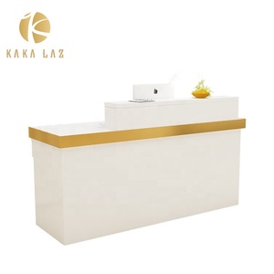 圆形收银台设计迷你酒店酒吧柜台商店收银台设计 - Product Image 2