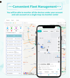 Daovay Fahrzeug-Tracking-System Auto alarm GPS-Tracker GPS-Tracking-Software mit Open-Source-Code