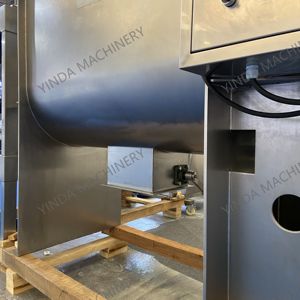 250 lít để 1000 L trộn máy ngang trục đơn Mixer thép không gỉ 304 Ribbon Máy xay sinh tố - Product Image 4