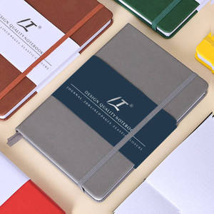 Pu Leather <strong>Notebook</strong> <strong>with</strong> Custom Logo <strong>Elastic</strong> A5 Pu <strong>Notebooks</strong> Customizable Book <strong>Printing</strong> Dairy - Product Image 4