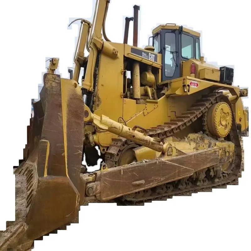 ขายรถปราบดินมือสองCaterpillar D11 ขับดินกําลังสูงเครื่องจักรก่อสร้างสภาพดีในยูเครน