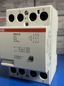 Für ein B B Original ESB63-30 3P Gebäude Spezial schütz 230V AC/DC für SPS-Programmierung und industrielle Steuerung - Product Image 3
