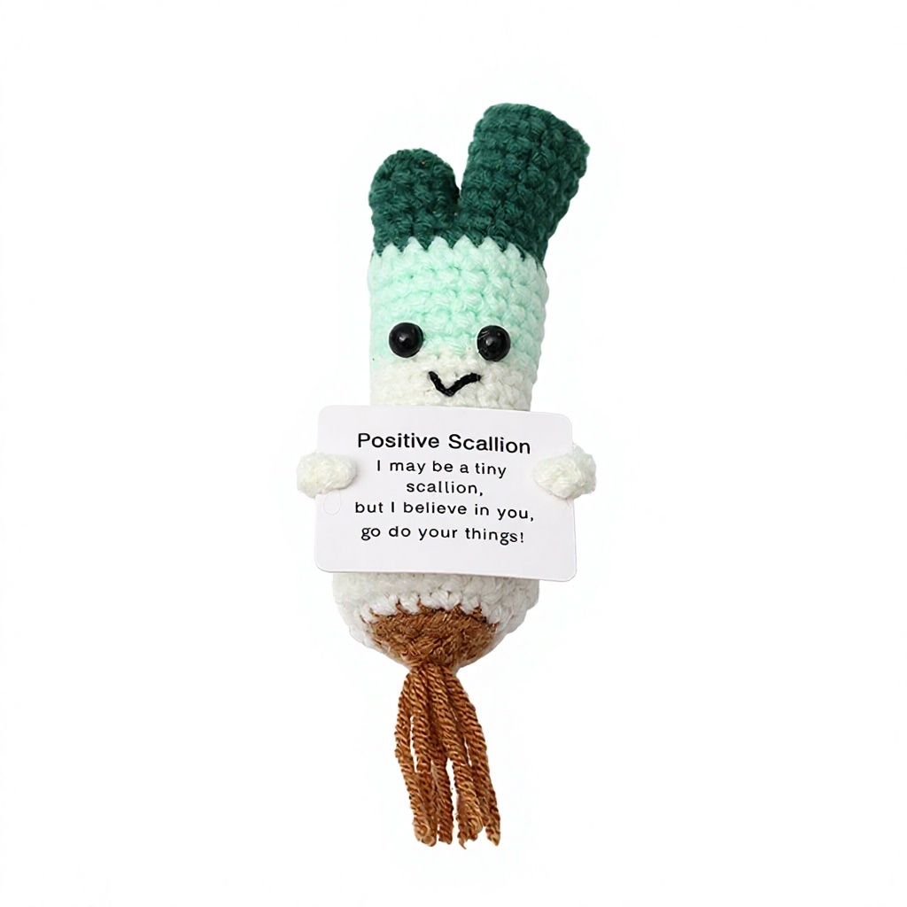 Green onion-dark brown-whare p card