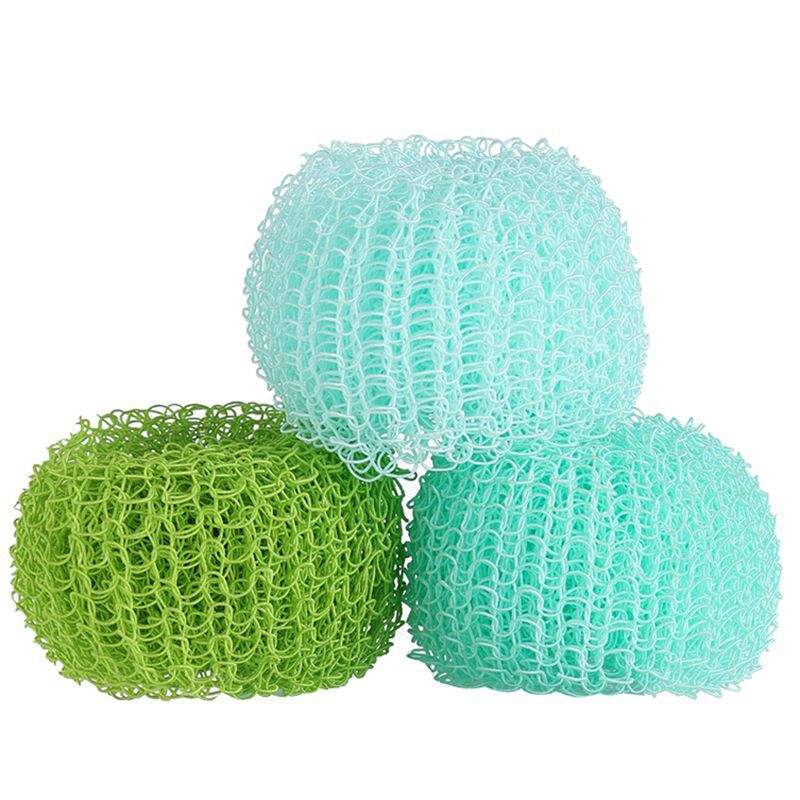 Three supplementary balls (gradient green opp bag)