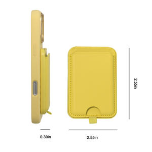 คุณลักษณะการค้นหาตำแหน่งกระเป๋าเงินแม่เหล็กที่ใส่บัตร MagSafe สำหรับโทรศัพท์แอปเปิ้ลที่รองรับการชาร์จแบบ Type-C ค้นหากระเป๋าสตางค์แม่เหล็กของฉัน - Product Image 6