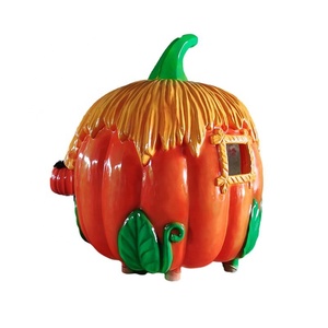 大きなグラスファイバーパンプキンハロウィンハウスパーティーの壁の装飾とホリデーパーティー用品