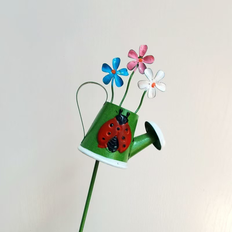 Petite bouilloire coccinelle verte