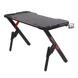 Electrical Height Adjustable I-<strong>Shaped</strong> 47&quot; Gaming <strong>Computer</strong> <strong>Desk</strong> Office <strong>Desk</strong> Student Table PC <strong>Desk</strong> with RGB LED Lights VM-ESE02 - Product Image 4