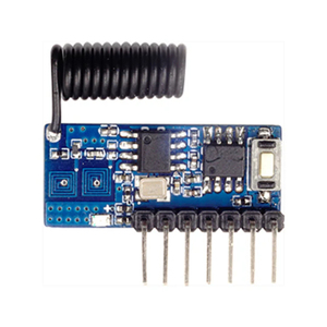 QIACHIP RX480E + KT16 RF 433 mhz trasmettitore 4 pulsante telecomando e ricevitore circuito modulo di uscita 4CH con apprendimento - Product Image 3