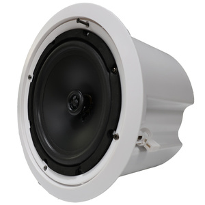 IP PA audio <strong>system</strong> ceiling speaker 50W with 6-8 inch speaker built-in power amplifier support SIP/IP/WIFI/POE optional - Product Image 2