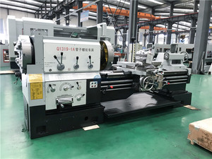 Torno de rosca de tubo Q1325 roscado de tubo manual máquina de torno de metal torno paralelo - Product Image 3